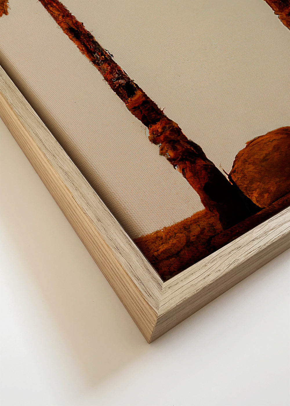Botanische poster: palmen trio