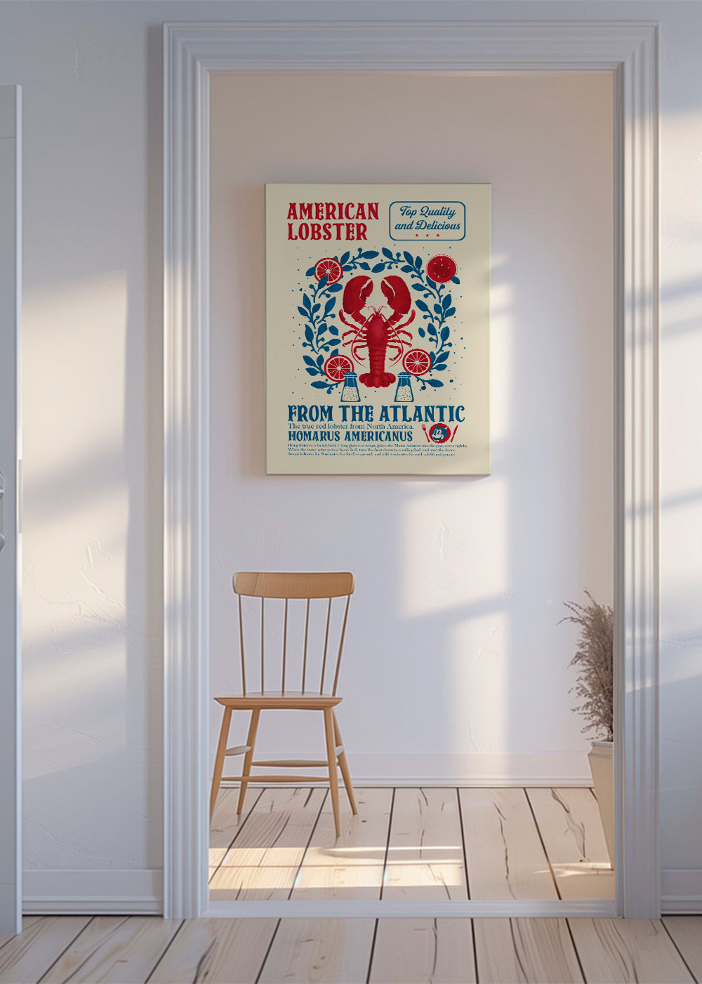 Lobster kitchen print - Dionisis Gemos 