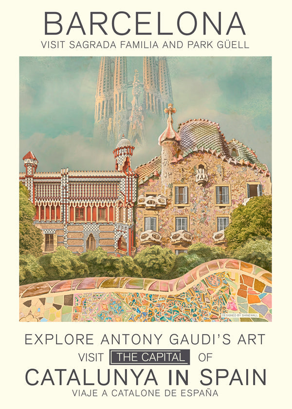 Barcelona print