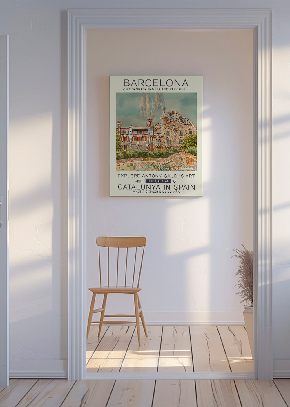 Barcelona print