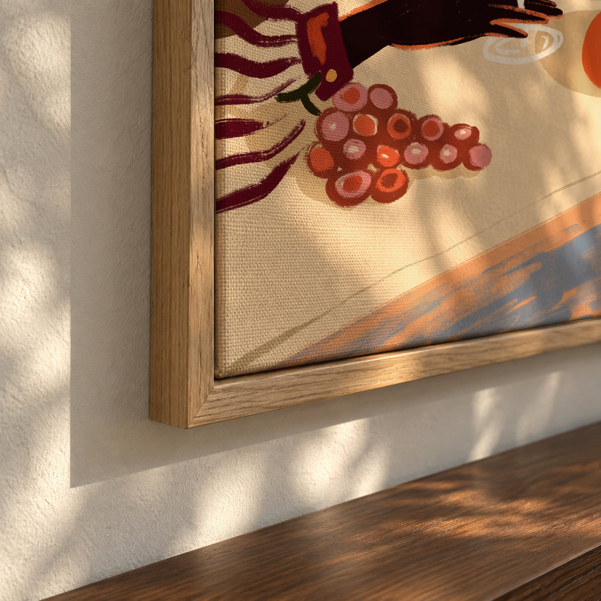 Cheers To You - Framed canvas detail
