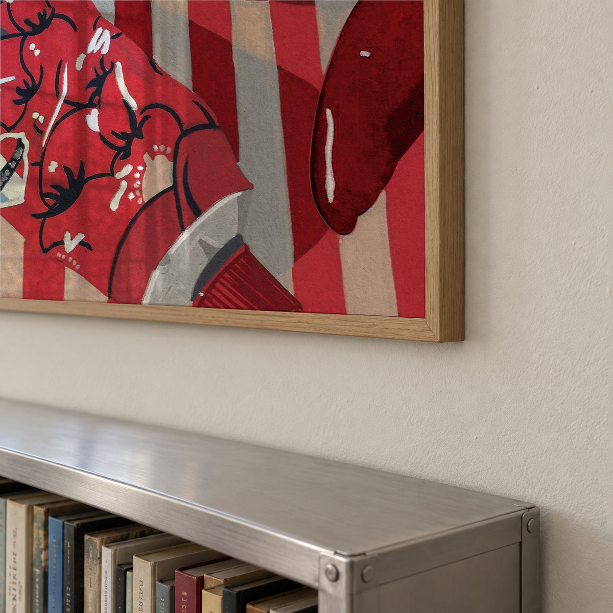 Blue Tomatoes - Framed poster detail