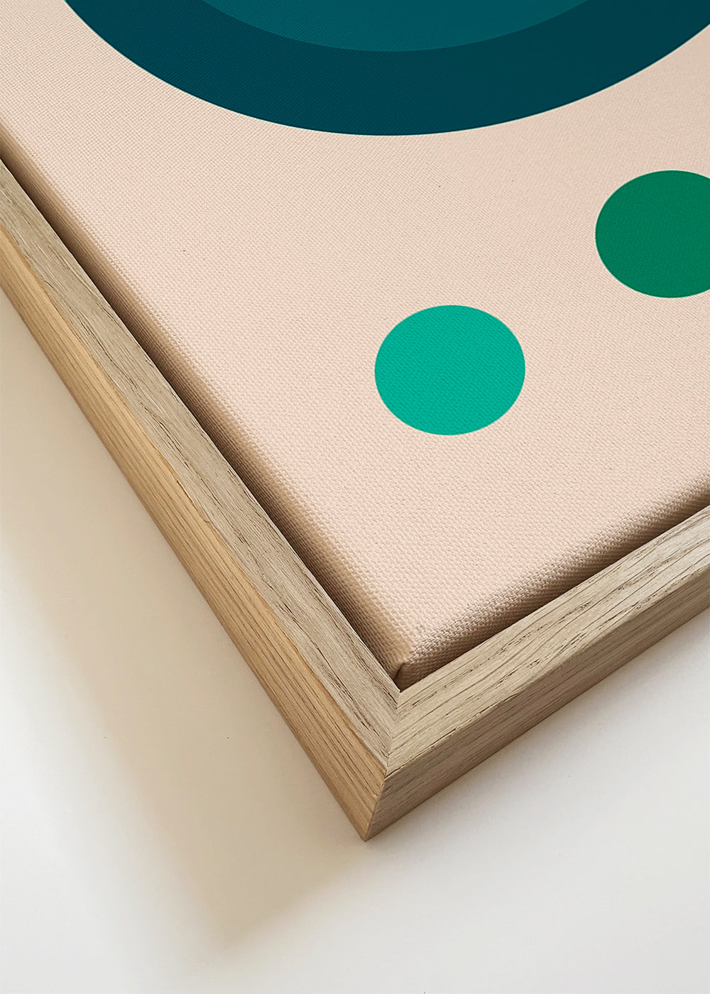 Geometrisch poster Bauhaus concentric cirkels