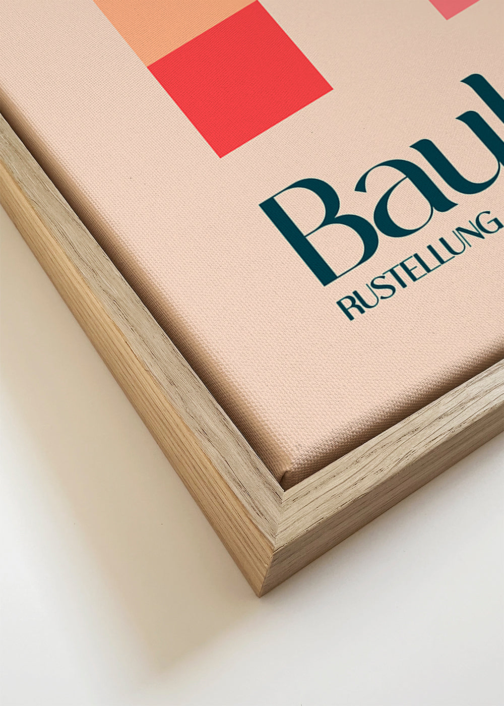 Vintage poster Bauhaus geometrie 1923
