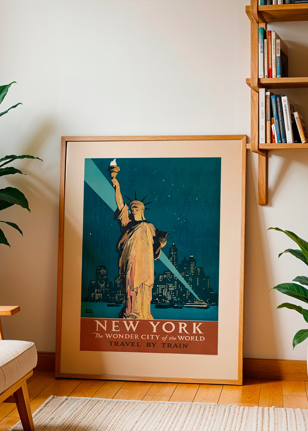 New York reisposter vintage