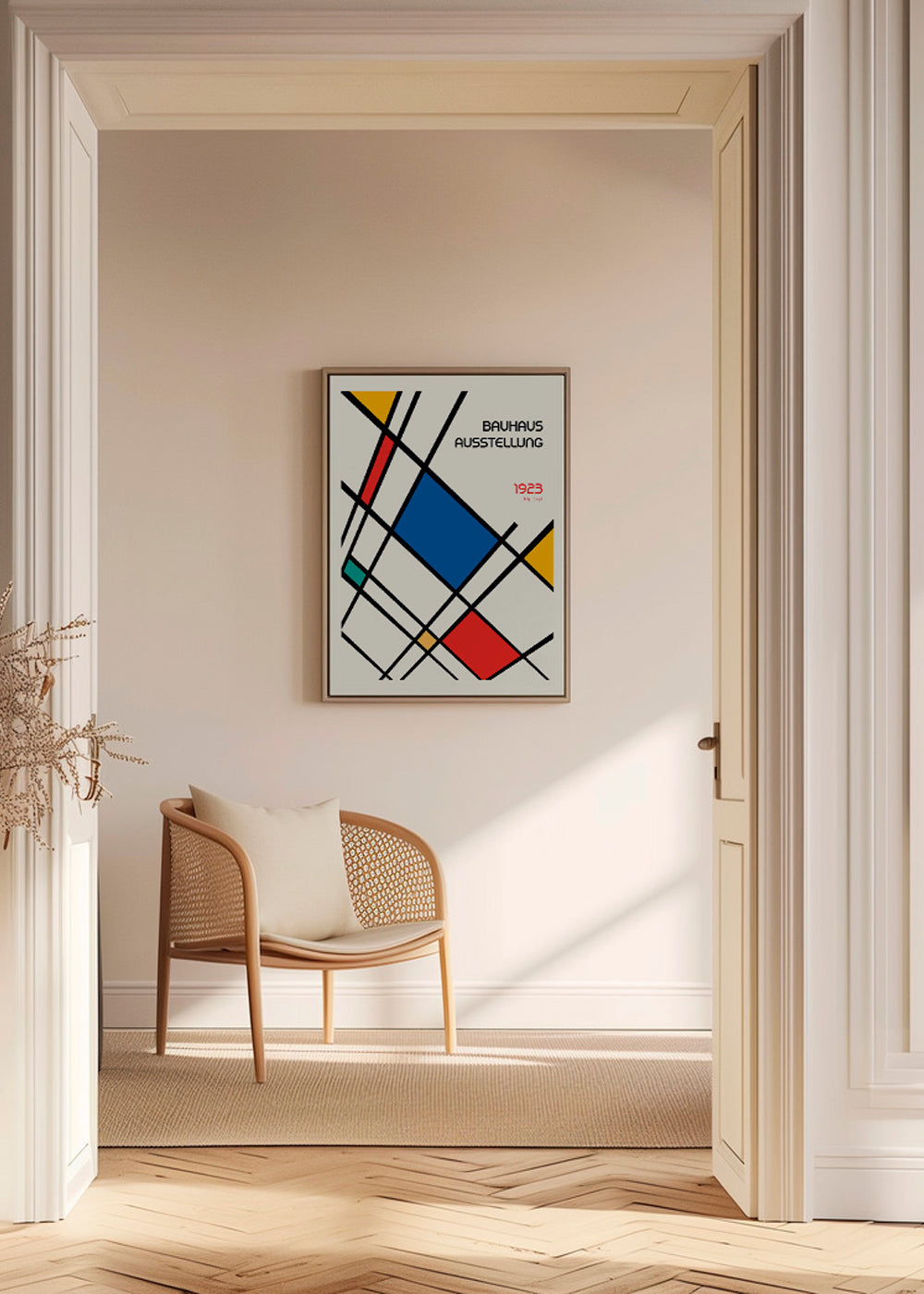 Bauhaus Geometric Design Retro