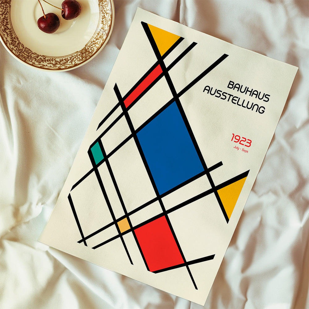 Bauhaus Geometric Design Retro