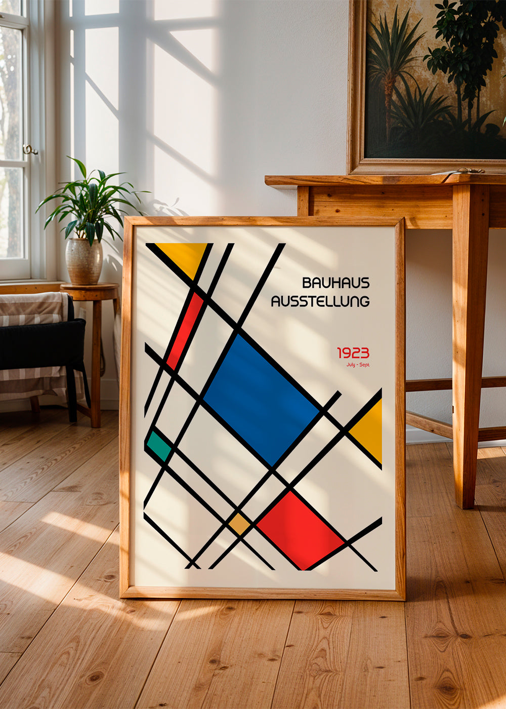 Bauhaus Geometric Design Retro