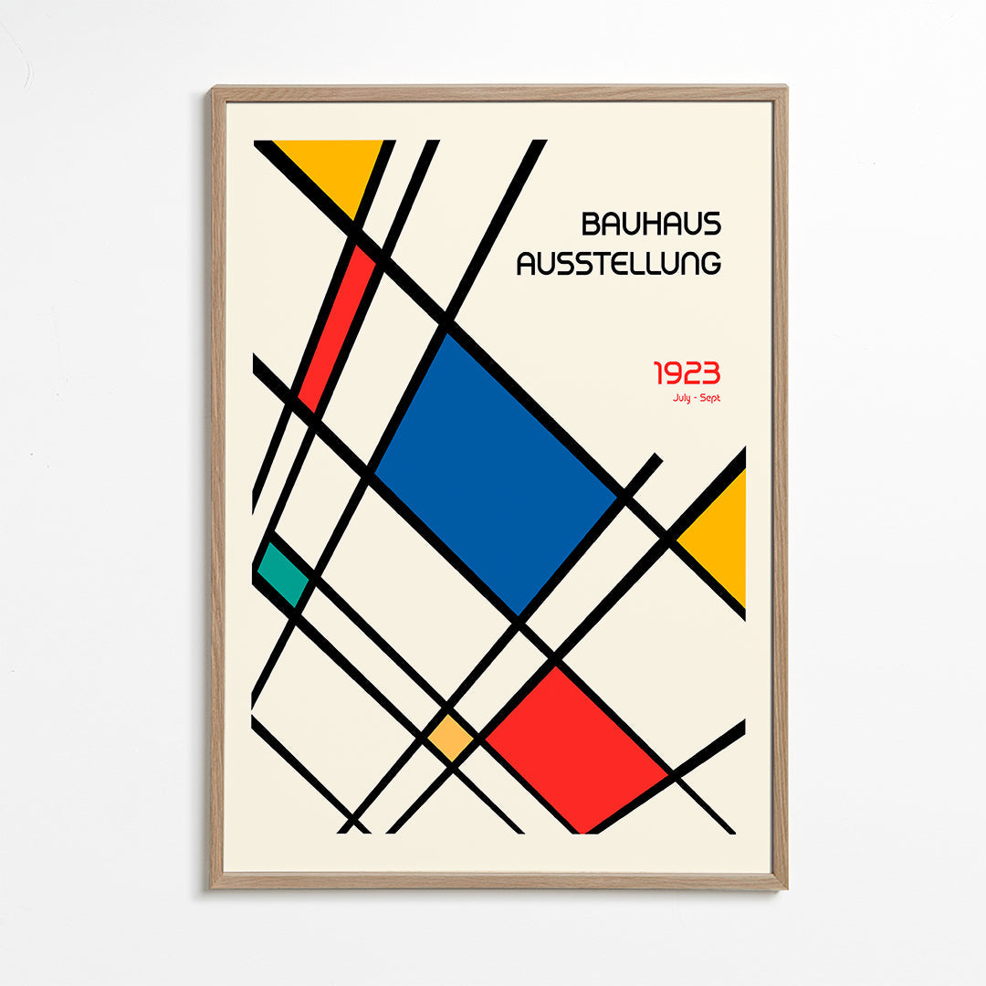 Bauhaus Geometric Design Retro