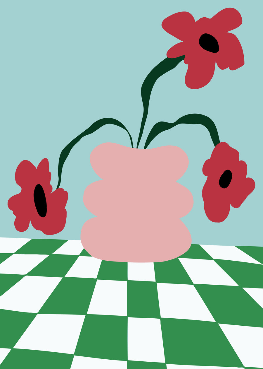 Bold Clay Florals