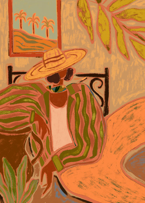 Lady in Stripe