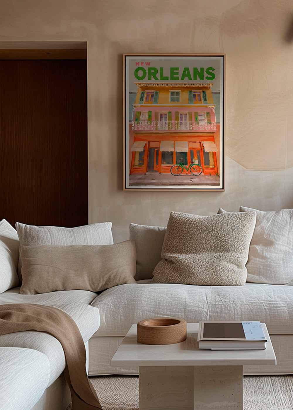 Reisposter New Orleans vintage