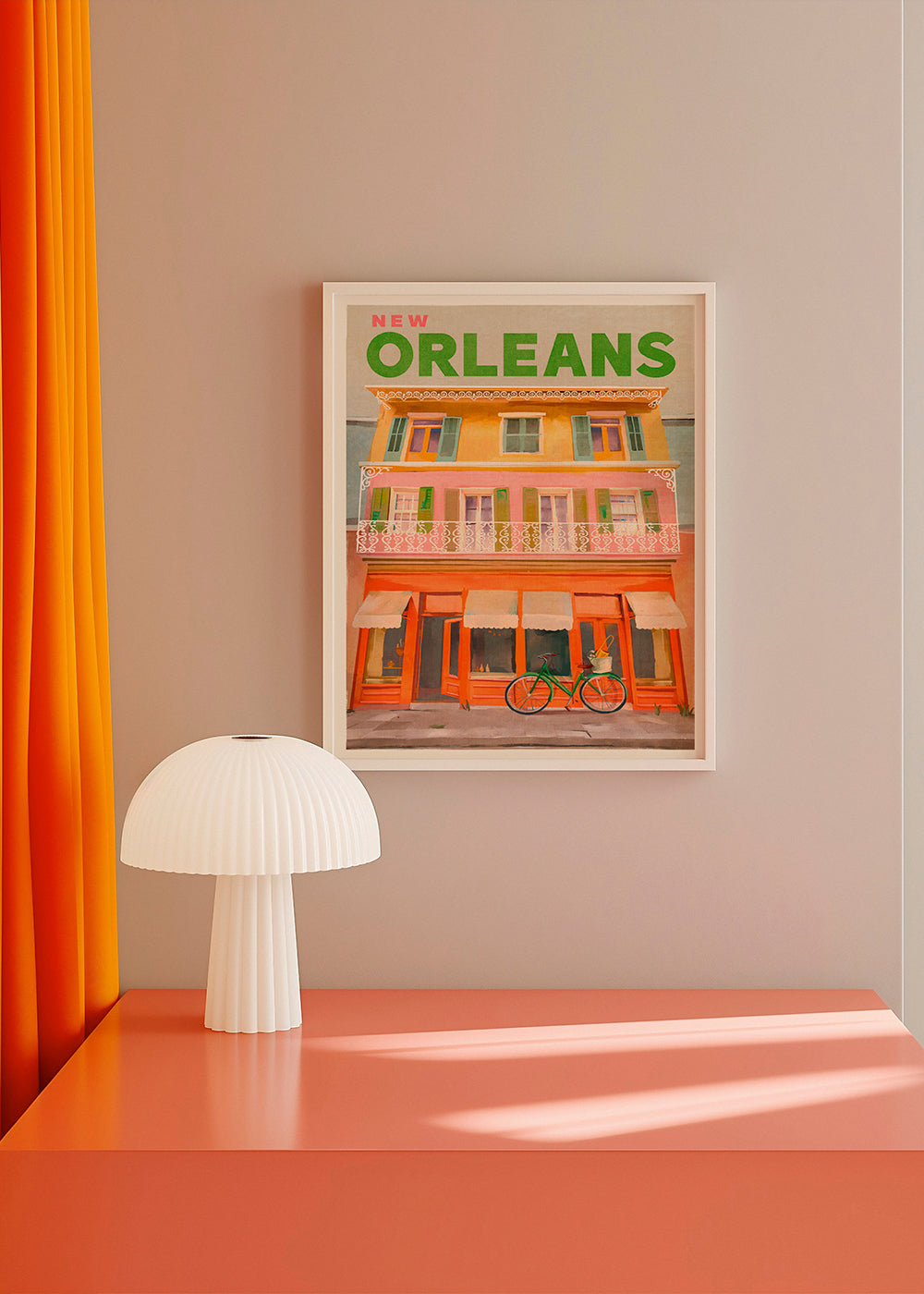 Reisposter New Orleans vintage