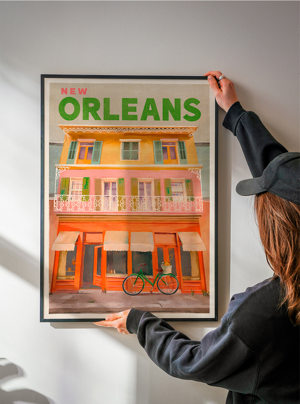 Reisposter New Orleans vintage