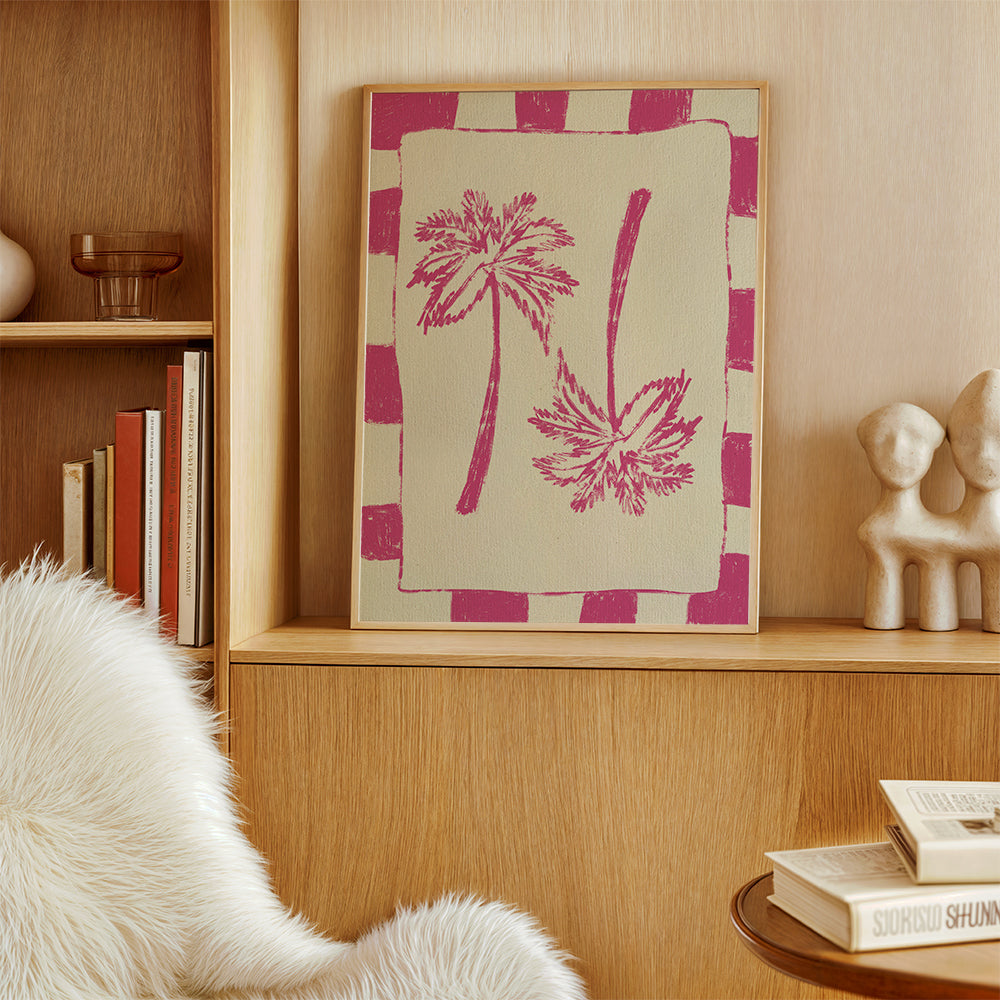 Palm paradise – Pink