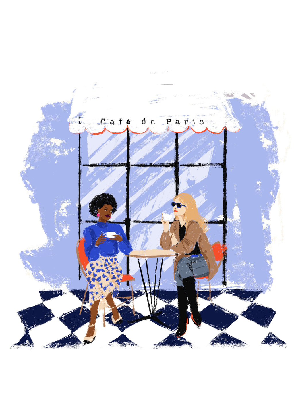 Café de Paris - Unframed art print