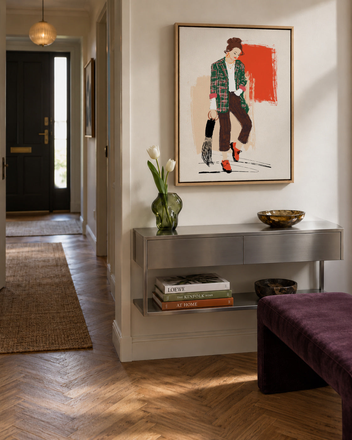 Fashion Style - Framed canvas in an interior
