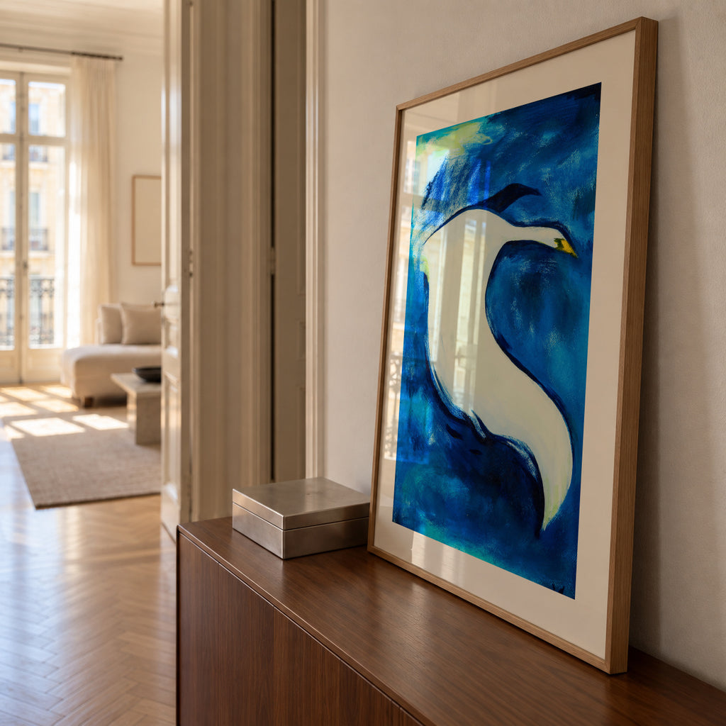 Her - Framed poster in an interior