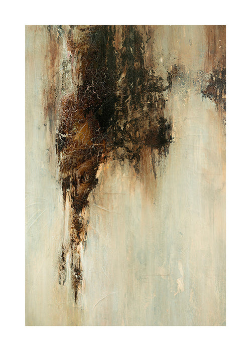 Abstract kunst aardse textuur verticaal