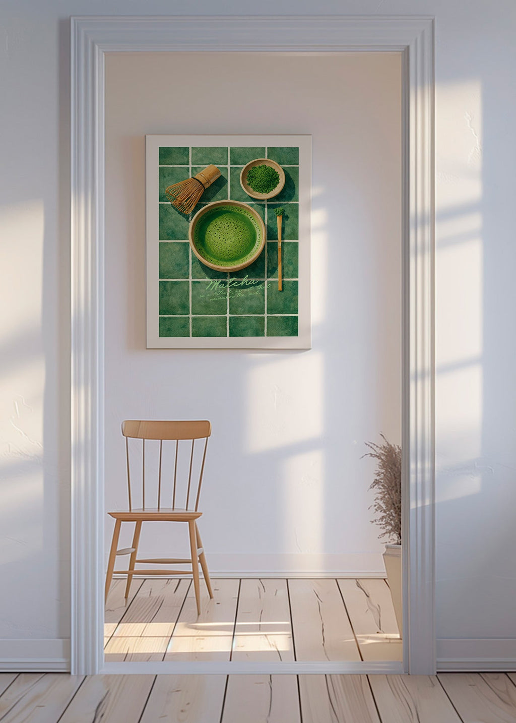 Keuken kunst: Matcha en keukengerei