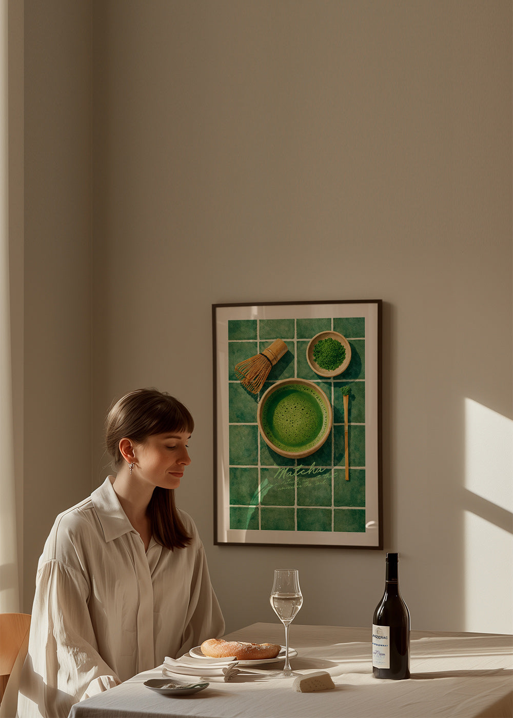 Keuken kunst: Matcha en keukengerei
