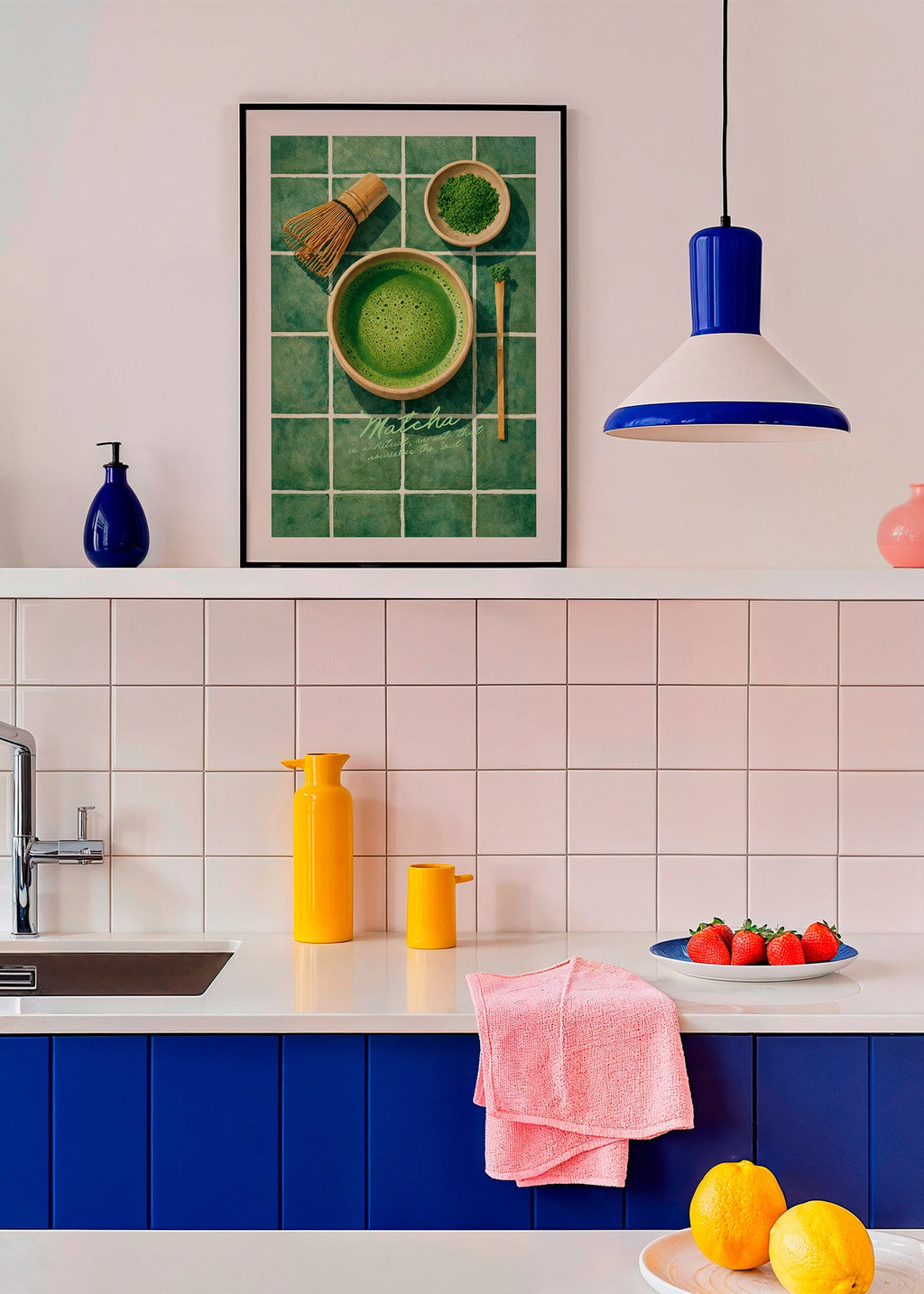 Keuken kunst: Matcha en keukengerei