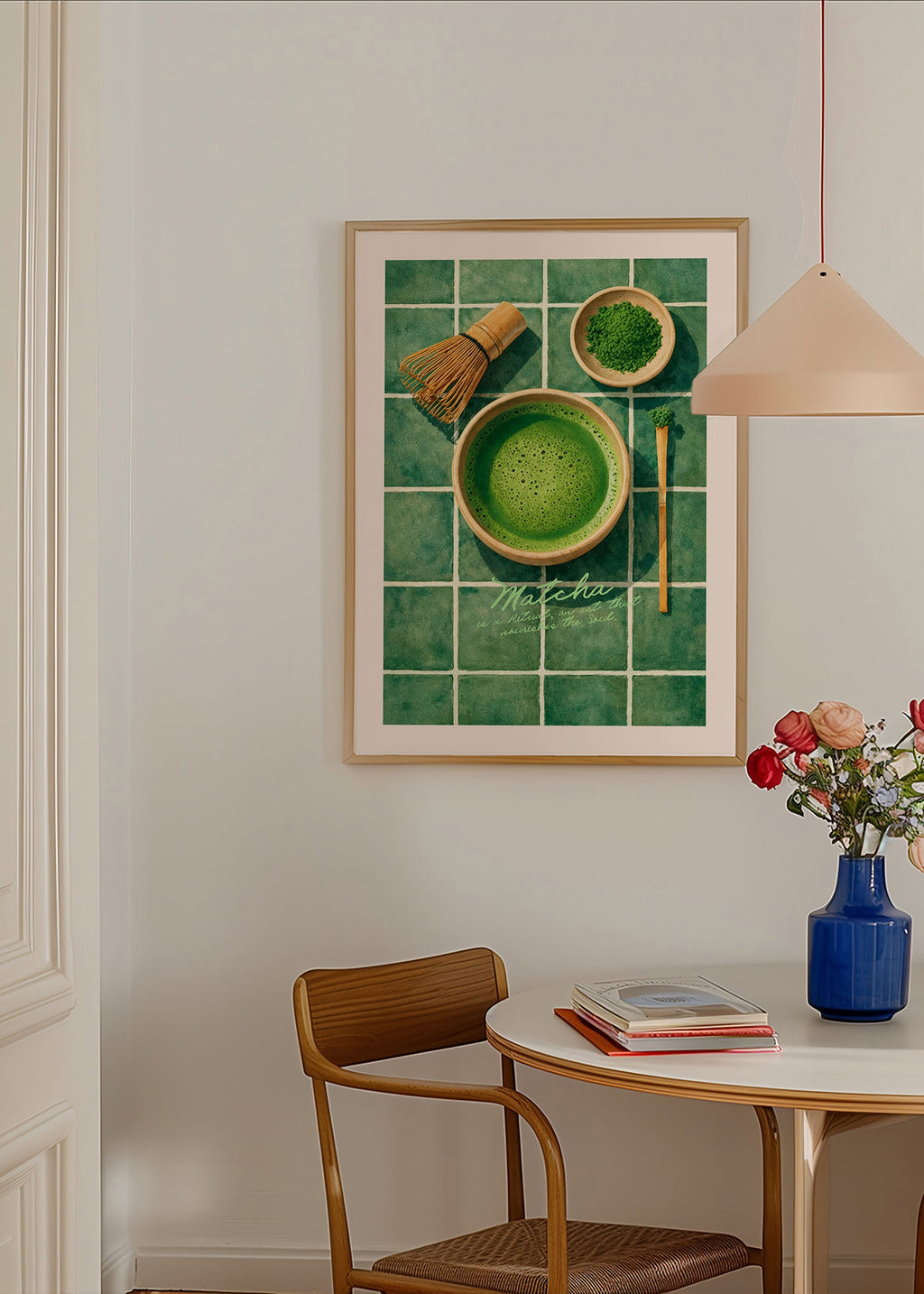 Keuken kunst: Matcha en keukengerei