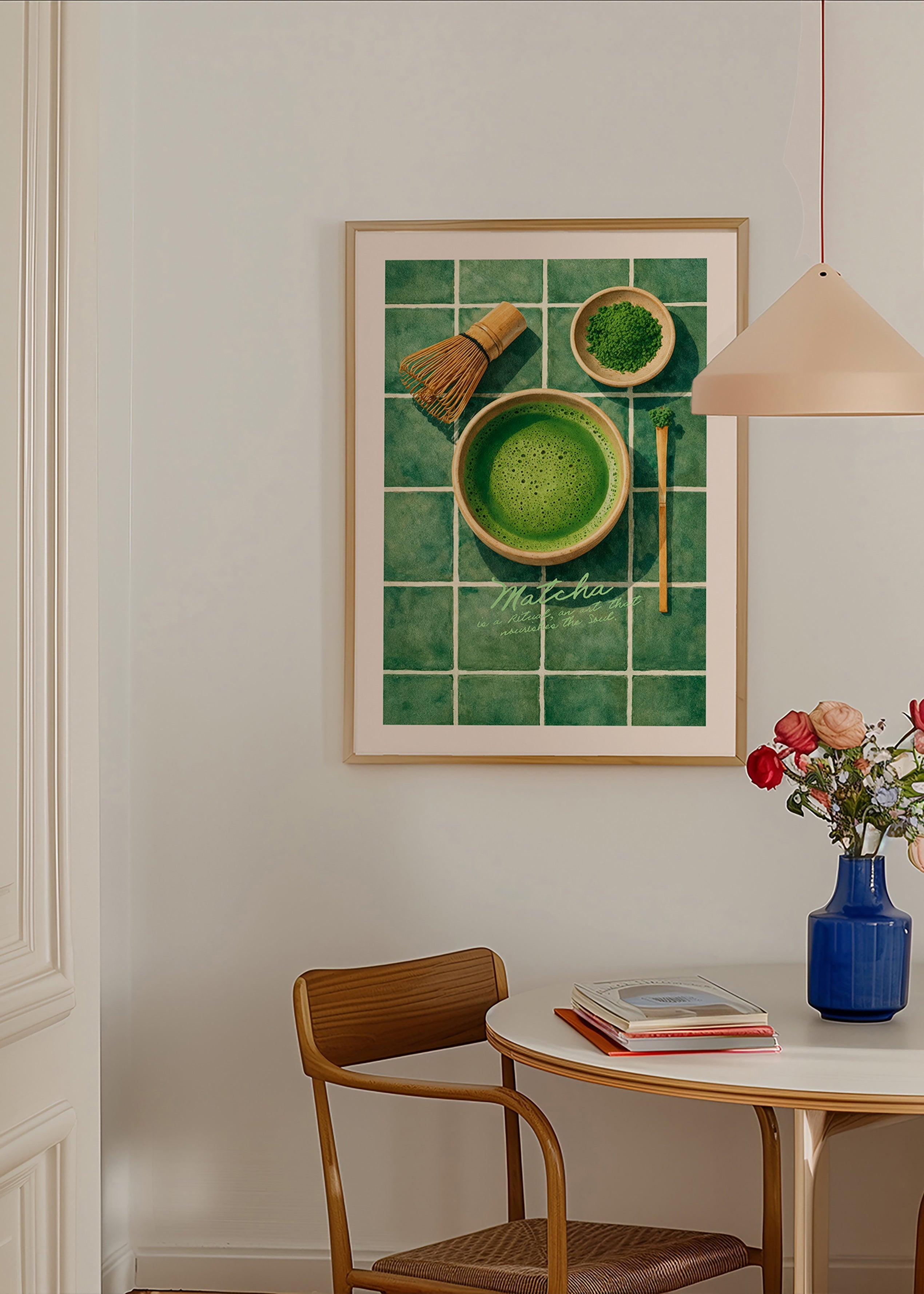 Keuken kunst: Matcha en keukengerei