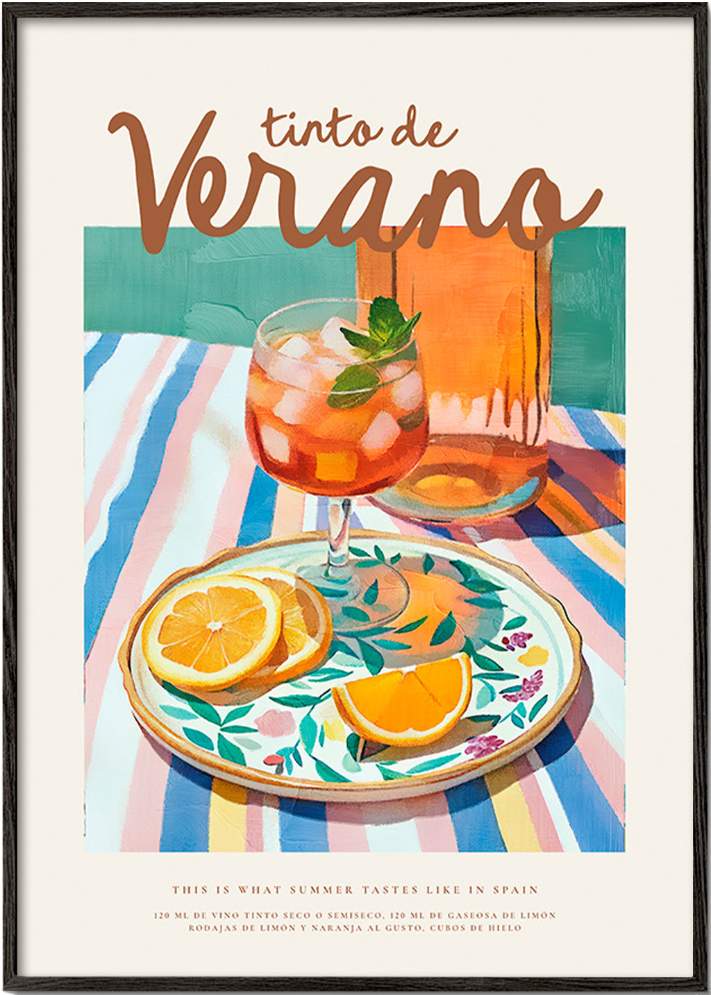 Keuken kunst: tinto van de zomer met citrus