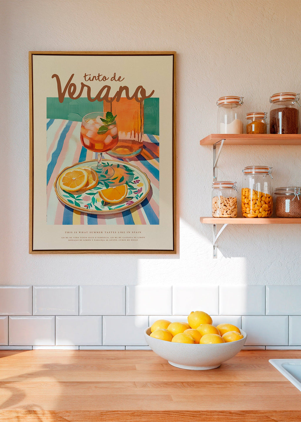 Keuken kunst: tinto van de zomer met citrus