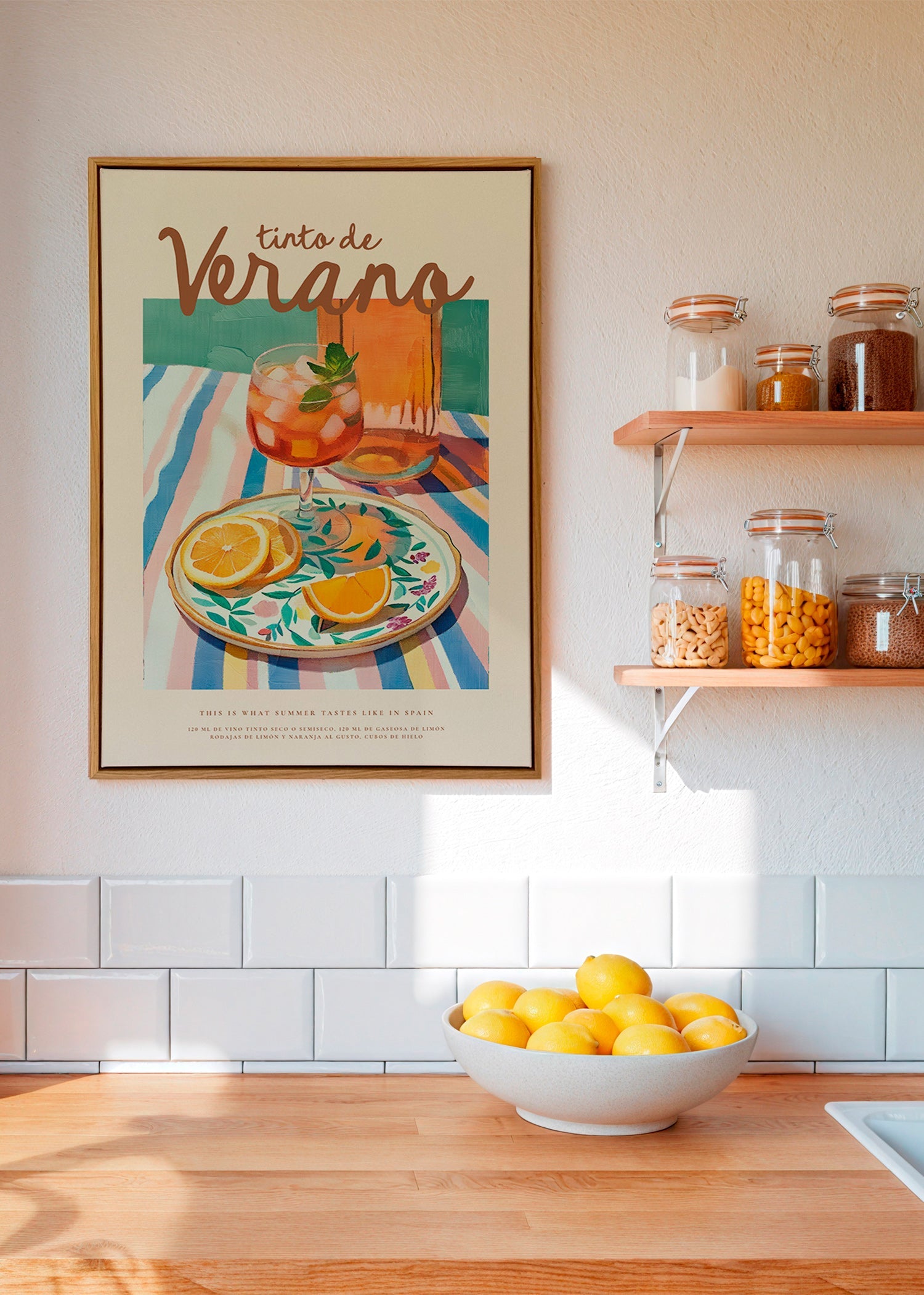 Keuken kunst: tinto van de zomer met citrus