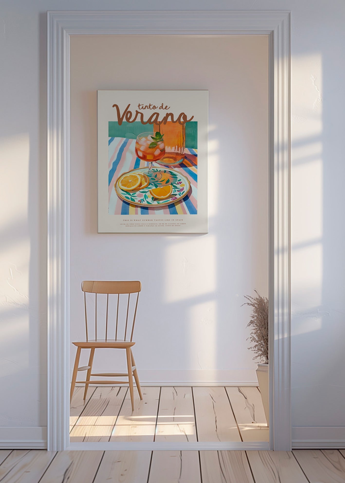 Keuken kunst: tinto van de zomer met citrus