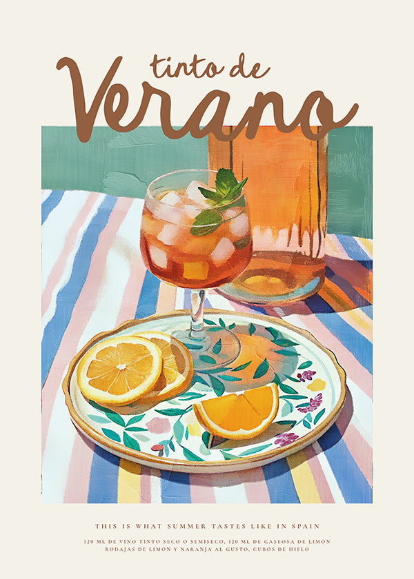 Keuken kunst: tinto van de zomer met citrus