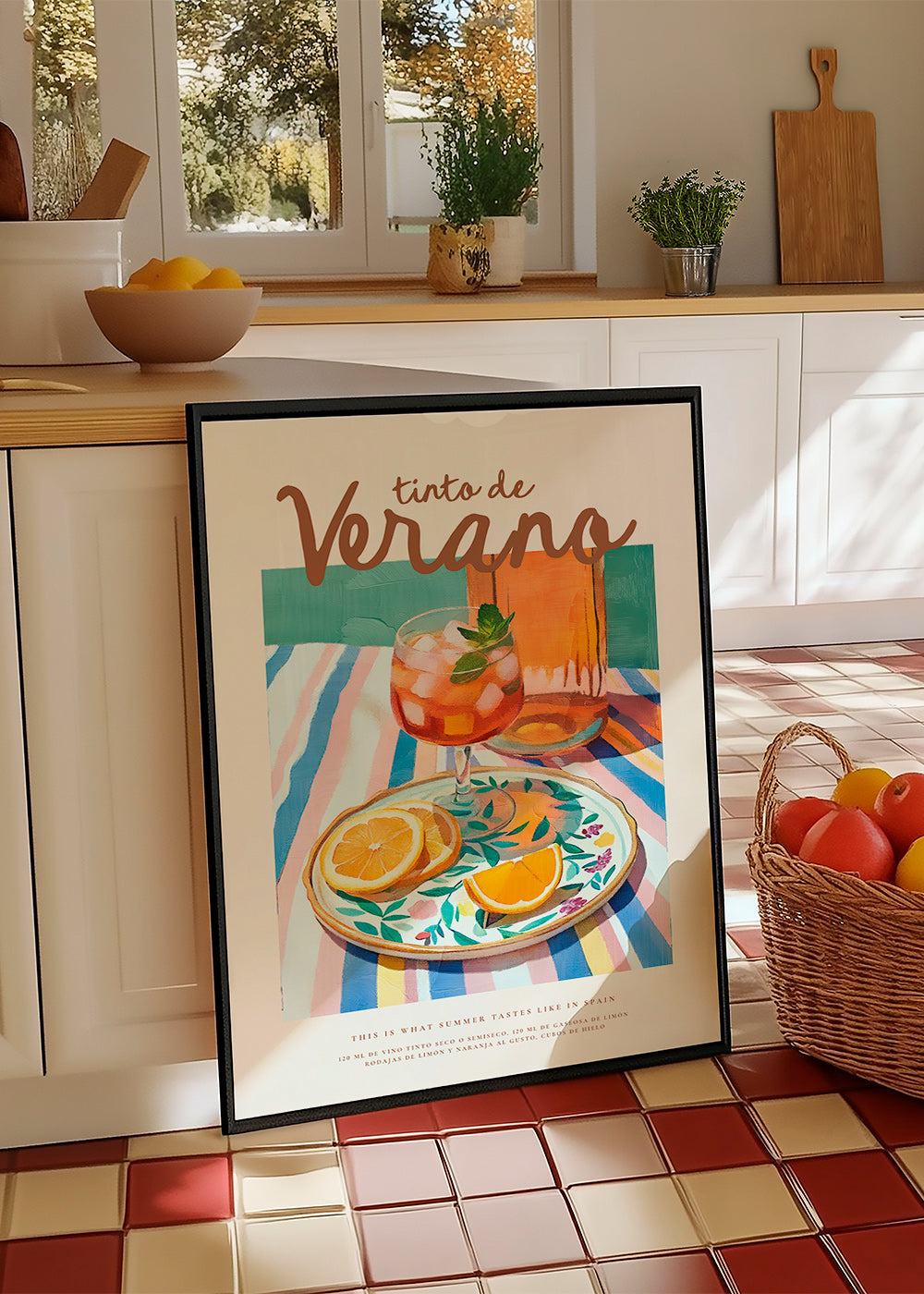 Keuken kunst: tinto van de zomer met citrus