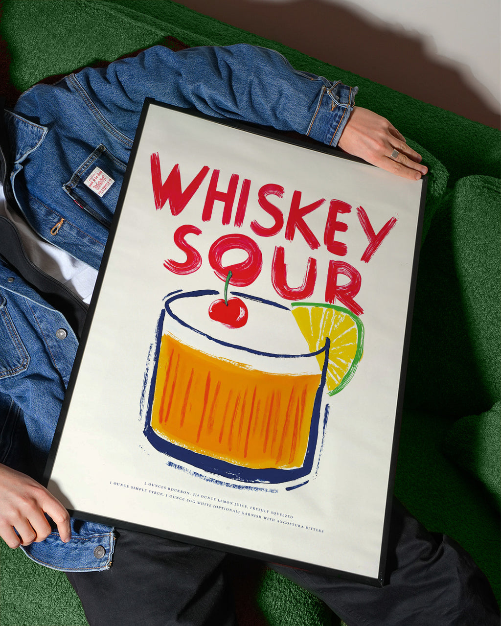 Whiskey Sour - Framed poster detail