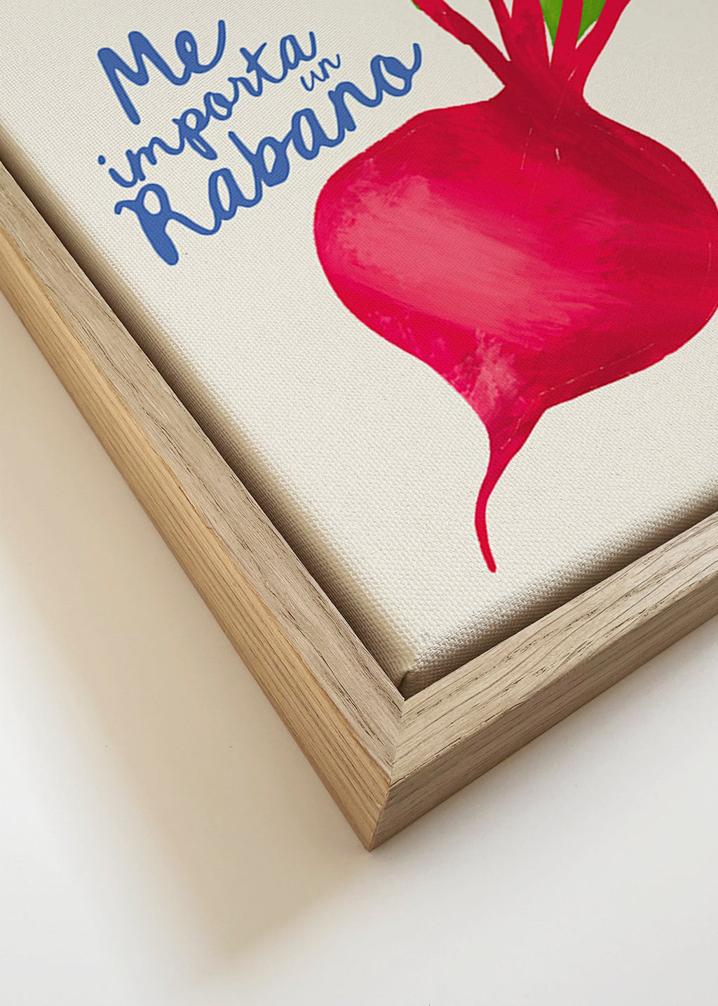 Keuken kunst illustratie van radijs