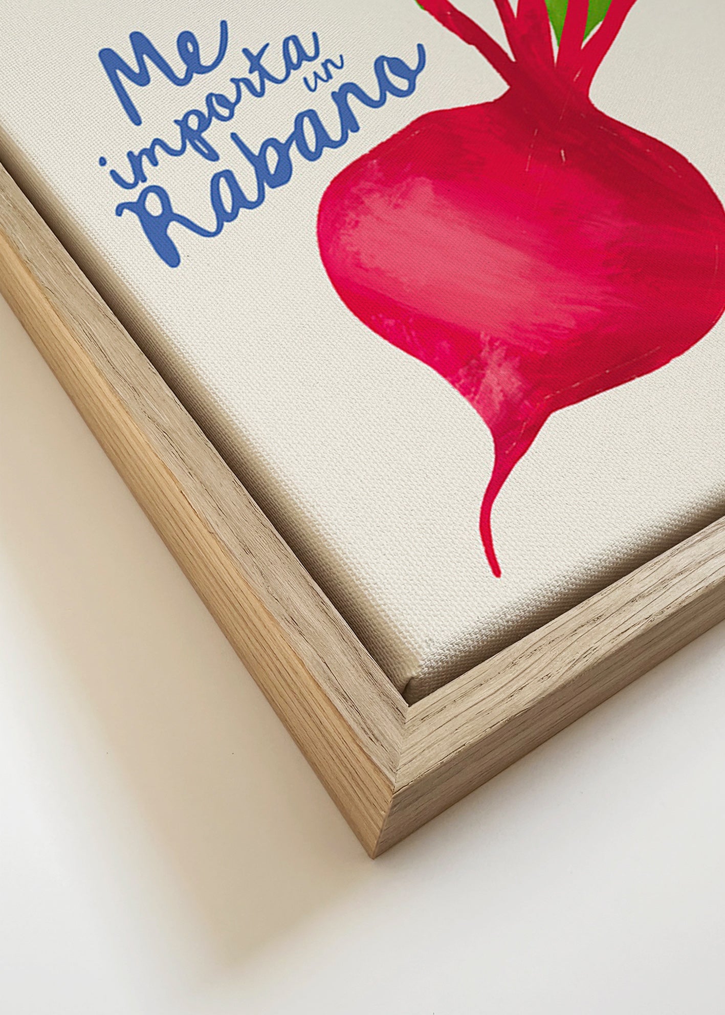 Keuken kunst illustratie van radijs