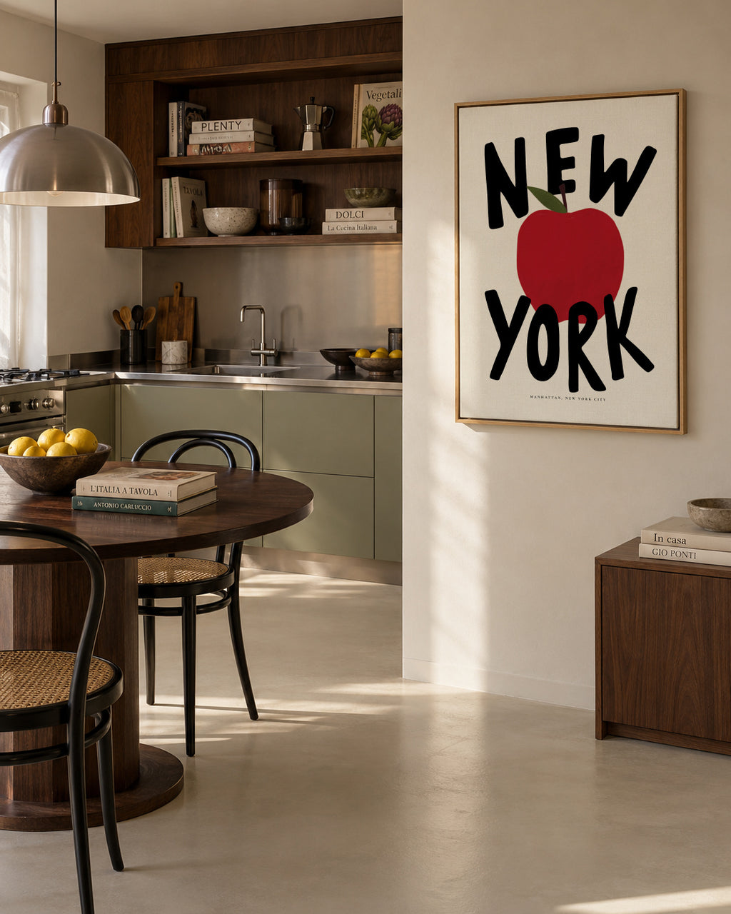 The Big Apple state of mind - Framed canvas in an interior