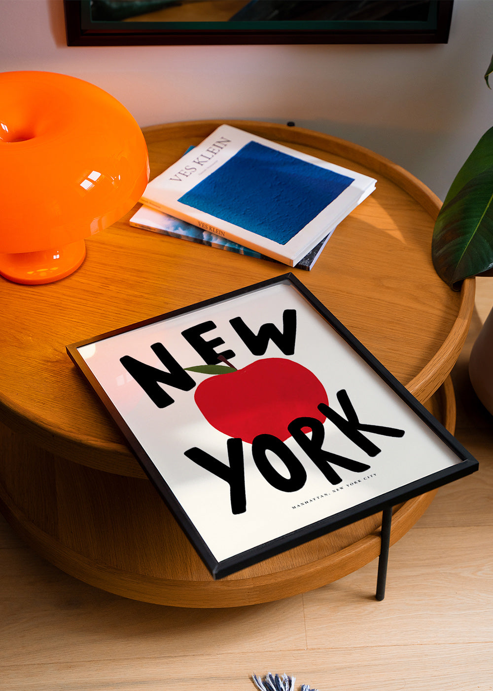 Keuken kunst New York rode appel