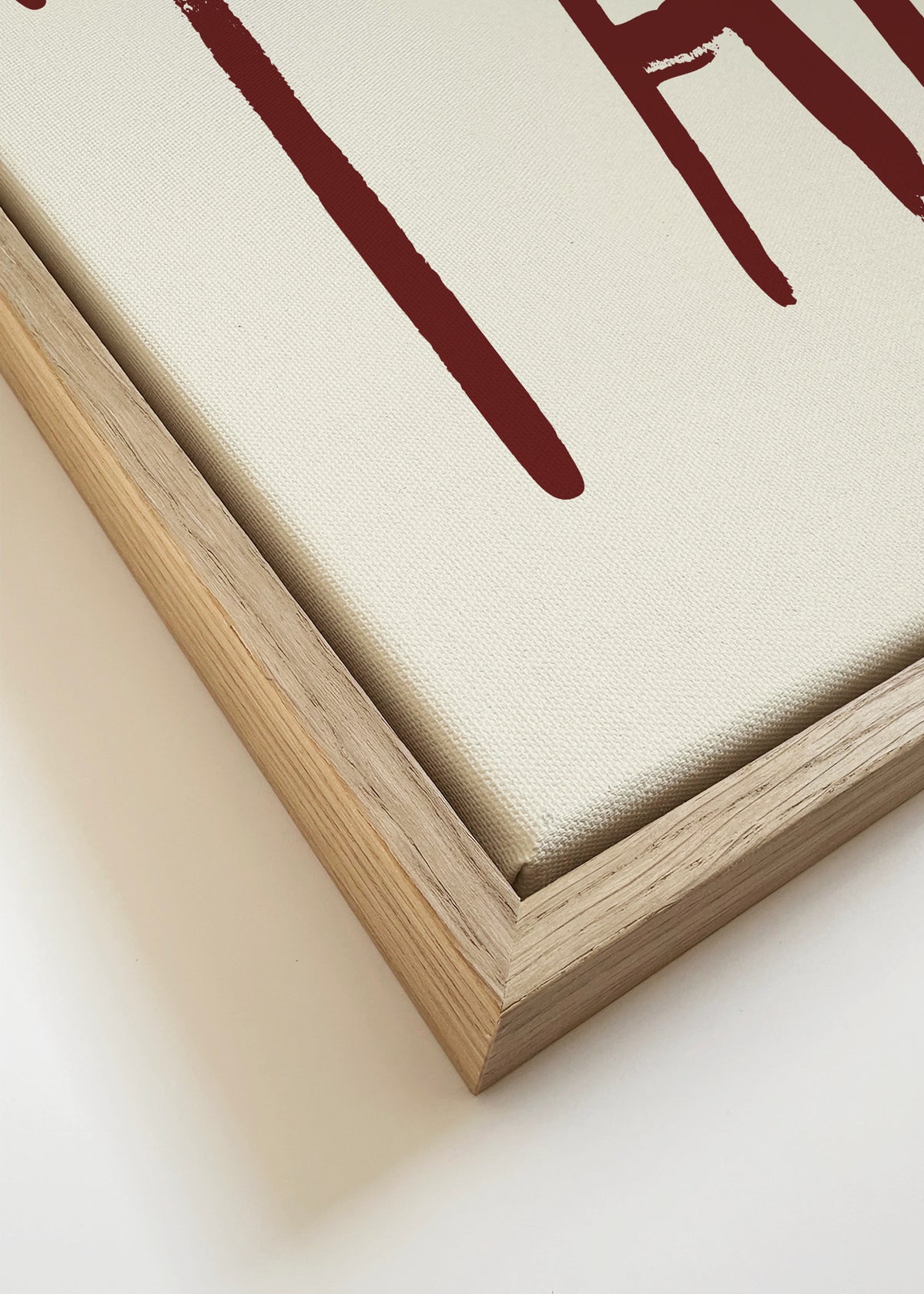 Paris, je t'aime - Framed canvas detail