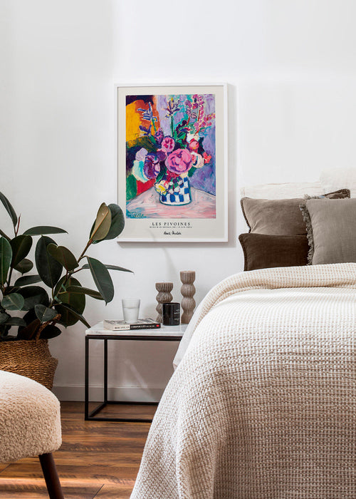 Botanische print kleurrijk boeket
