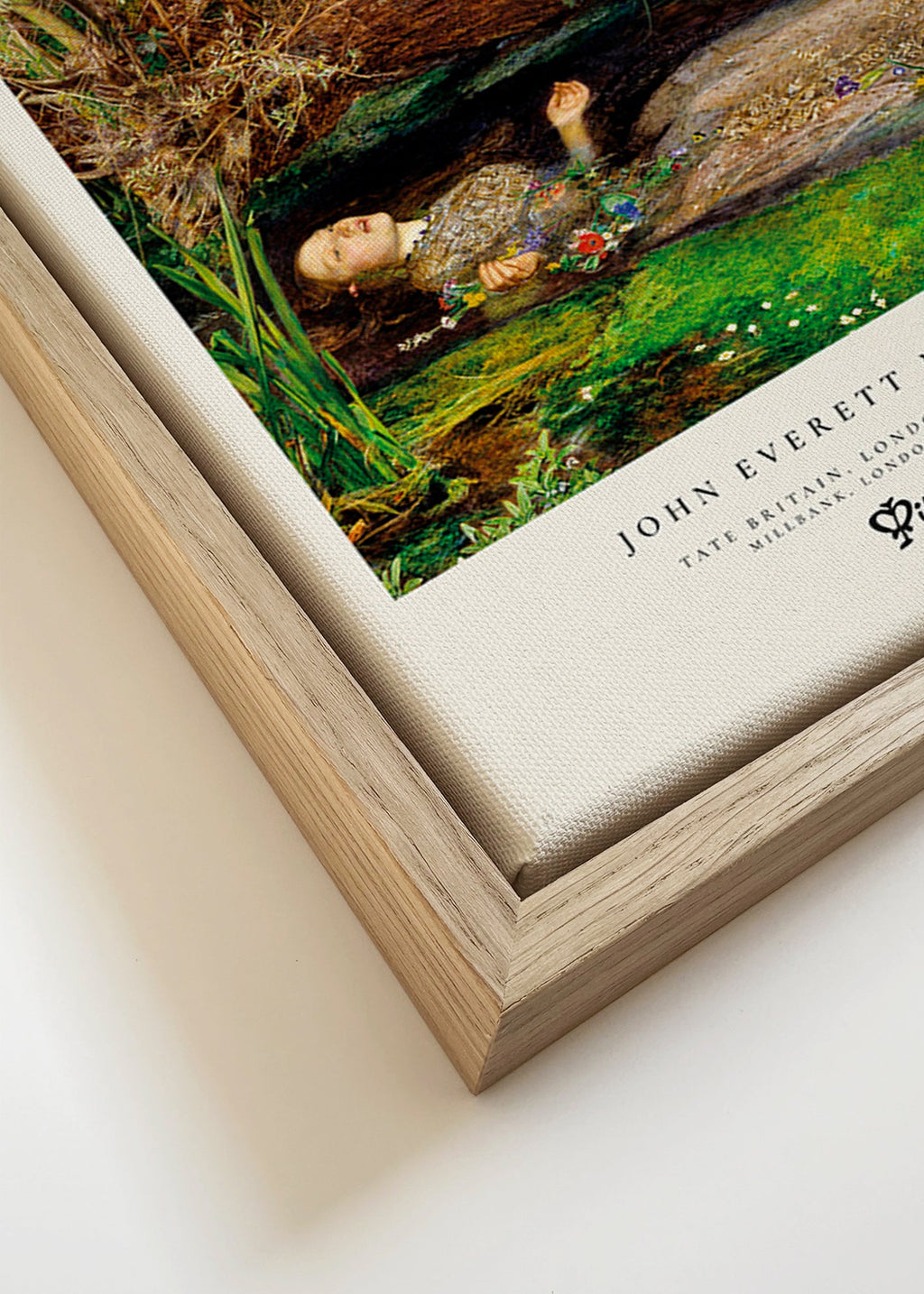 Botanische poster Ophelia bij het water