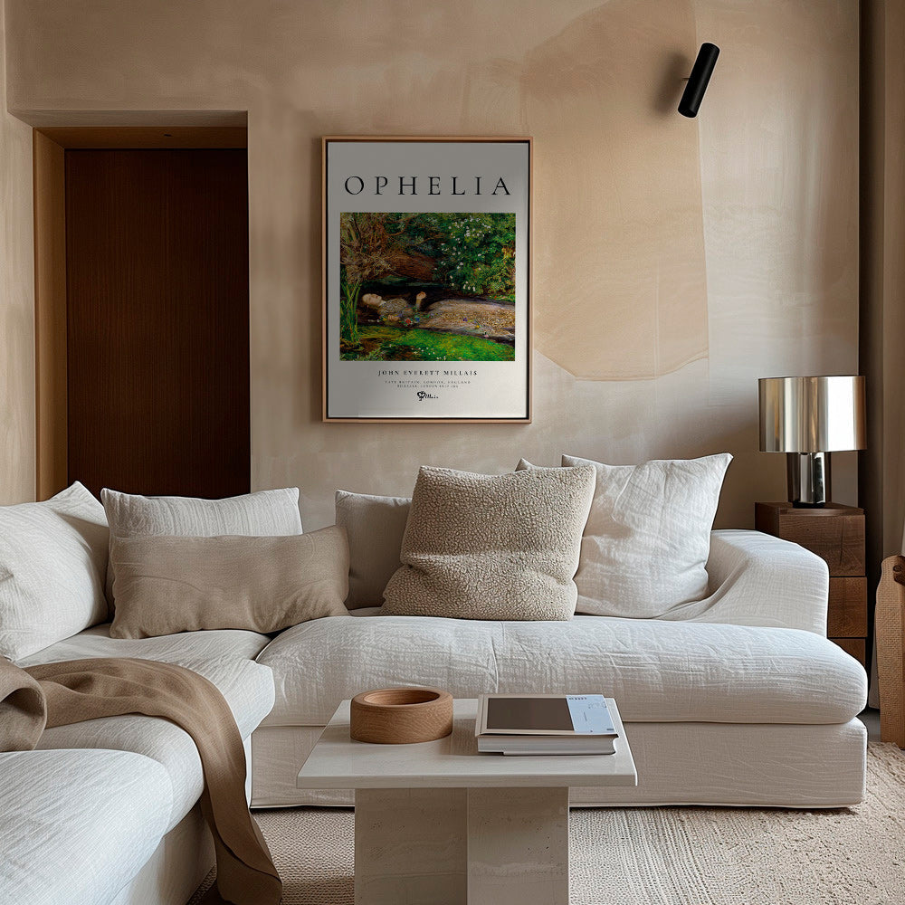 Botanische poster Ophelia bij het water
