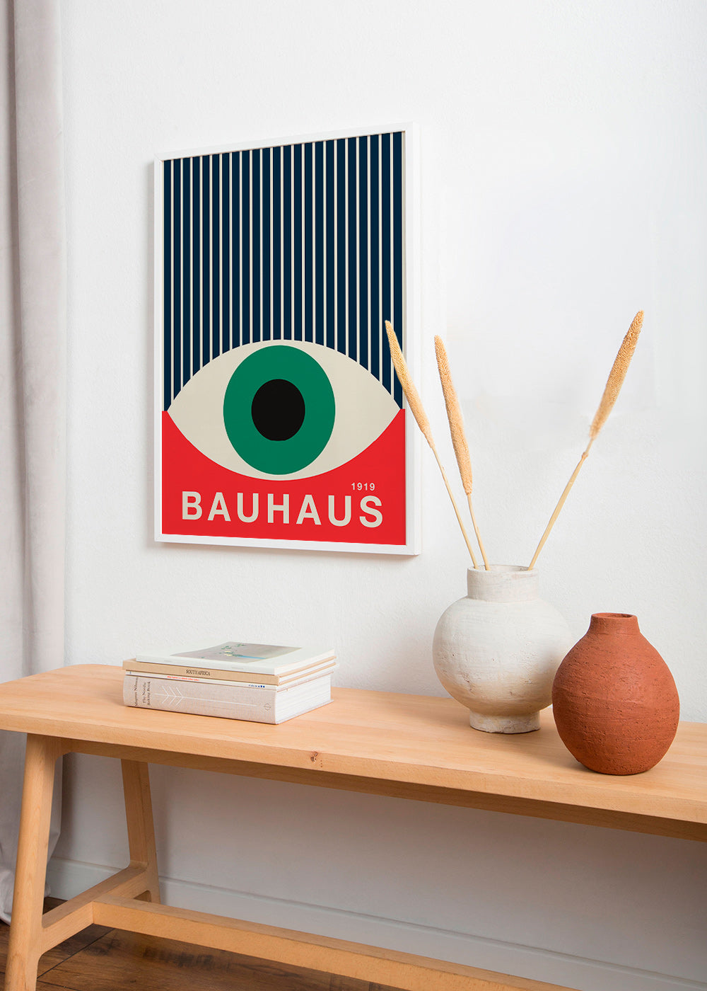 Bauhaus-oog illustratie