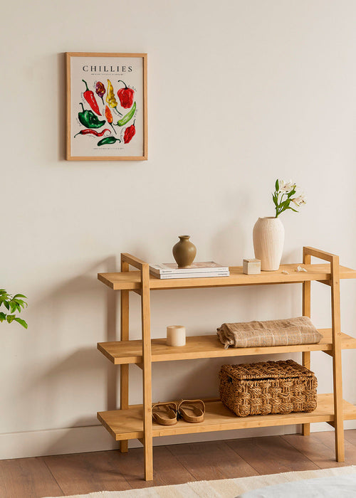 Keuken kunst Chillies aquarel