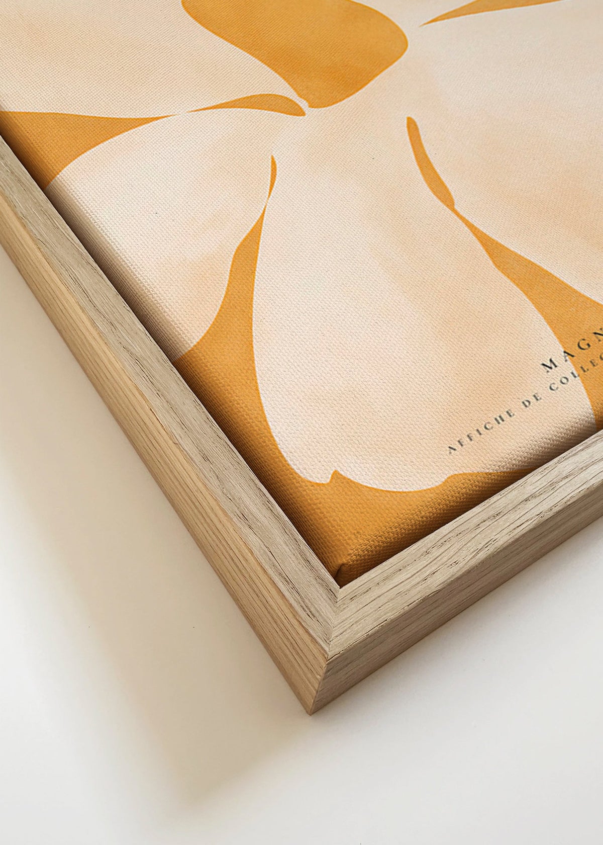 Botanische poster Magnolia groot formaat