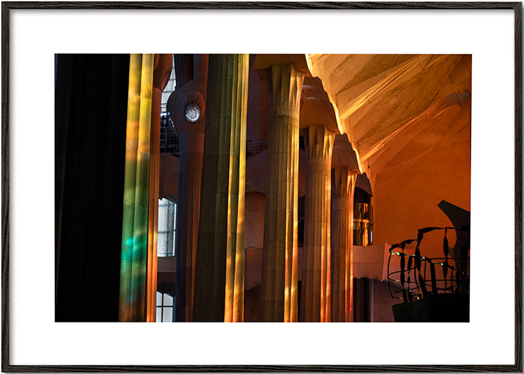 Interieurfotografie architectuur met gouden licht