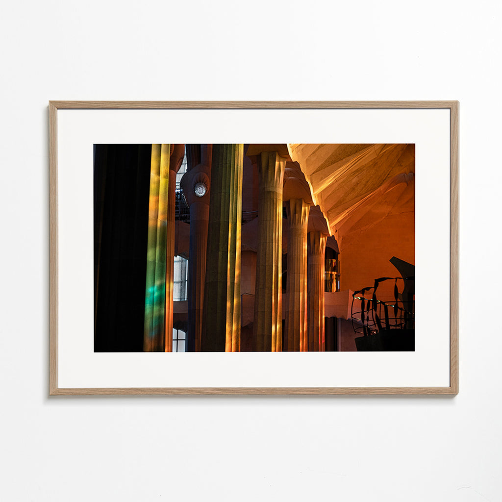 Interieurfotografie architectuur met gouden licht