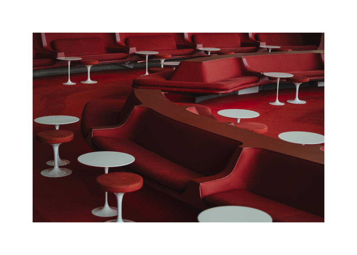 Red Lounge - Unframed art print