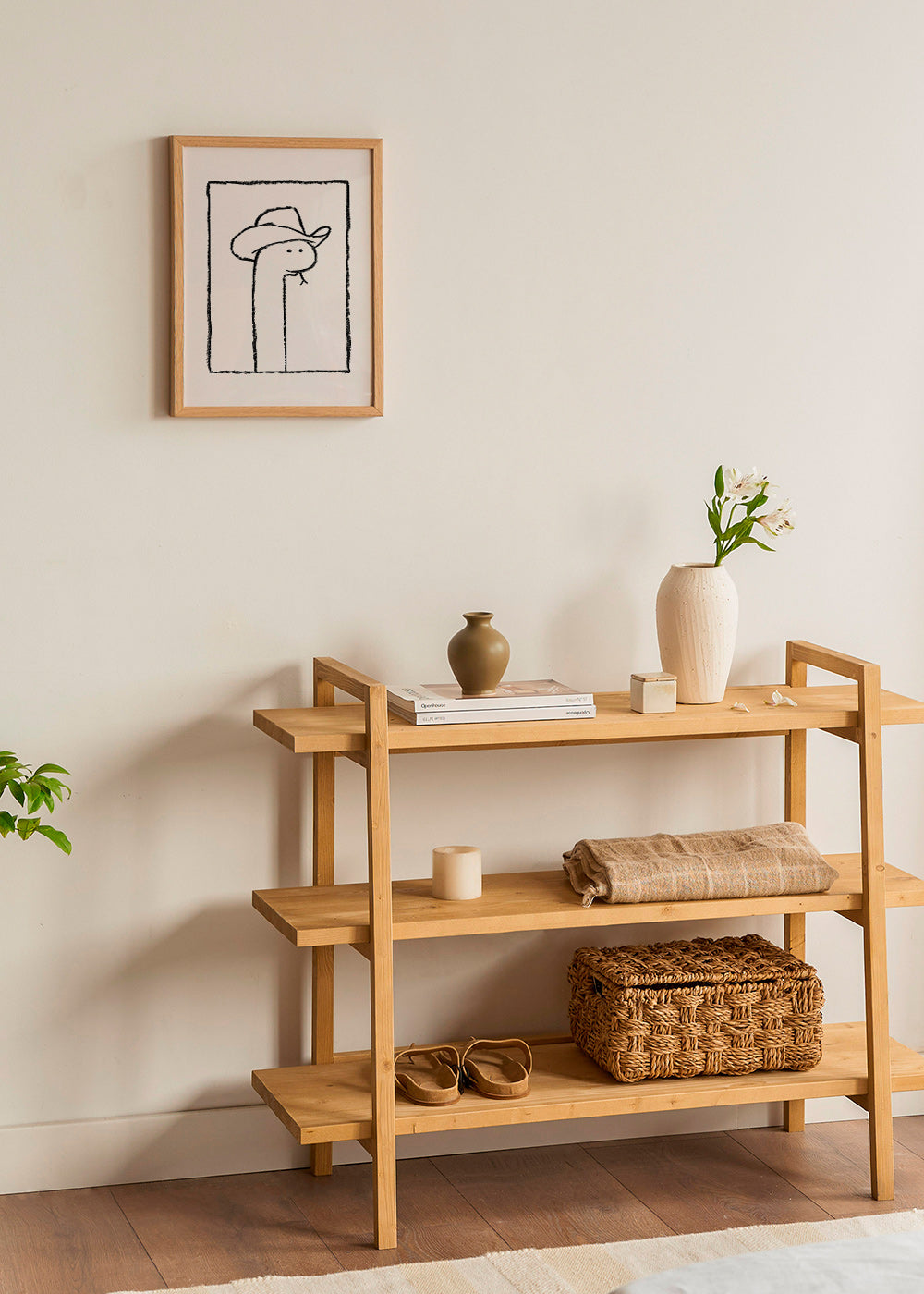 Slangillustratie met hoed – Product1